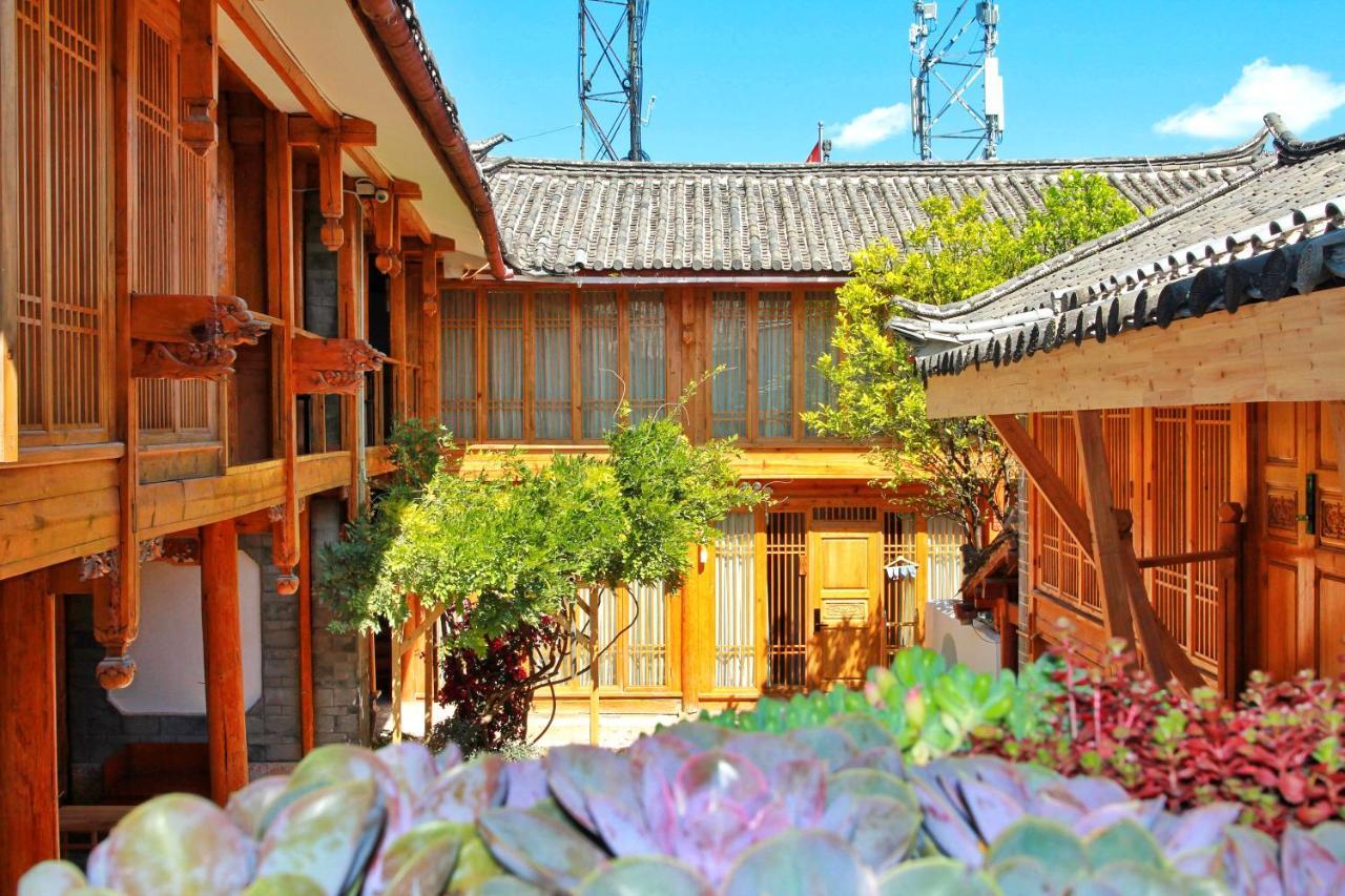 Lijiang Shushi Zhengliu Mujiayuan Hotel 外观 照片